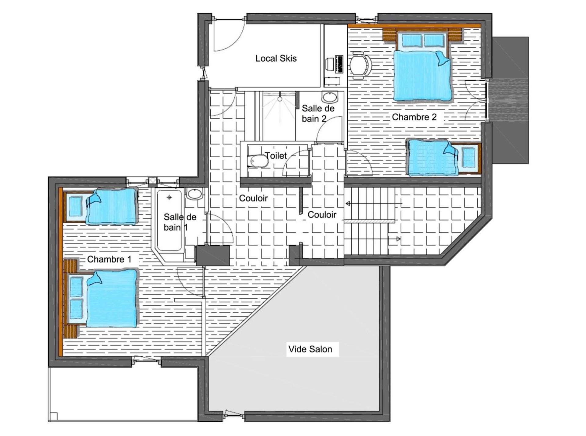 Chalet Rouge Ou Blanc Villard-Reculas Exterior foto